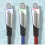 Кабель USB-MicroUSB  DC16 Konfulon чохол 1м, 2.4A