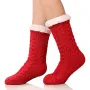 Плюшеві шкарпетки-тапочки з підошвою Huggle Slipper Socks