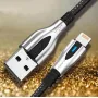 Кабель USB-Lightning(Apple) KAKU KSC-097 Light Sours Serie LED 1.2m 2.8A