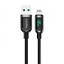 Кабель USB-Lightning(Apple) KAKU KSC-599 Save Series 1.2m 12W з дисплеєм