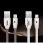 Кабель USB-MicroUSB S53 LED підсвічування, 1м